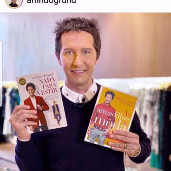 Imagem de LIVRO AUTOGRAFADO DO PERSONAL STYLIST ARLINDO GRUND