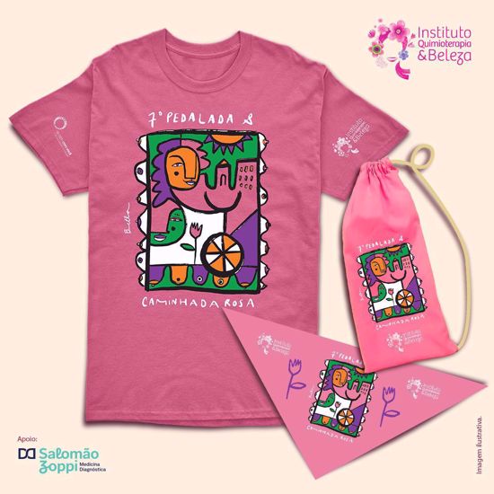 Imagem de KIT 7ª Pedalada e Caminhada Rosa 2023