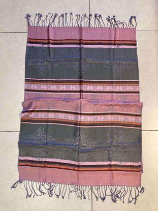 Imagem de PASHMINA ROSA E CINZA