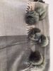 Imagem de PASHMINA XADREZ POM POM