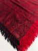 Imagem de PASHMINA LÃ VERMELHO/PRETO